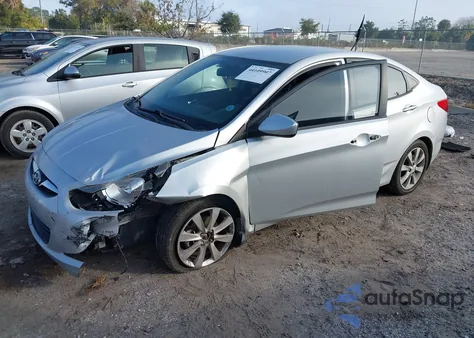 2012 Hyundai Accent Gls из США, поврежденный, VIN KMHCU4AE6CU193959